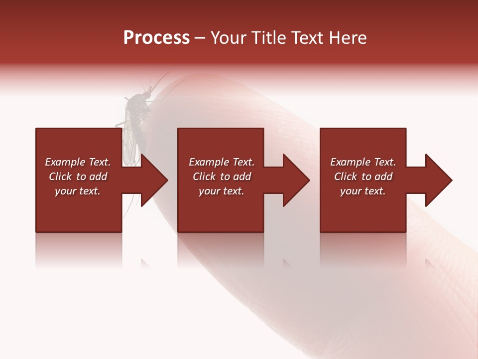 Culex Blood Cutout PowerPoint Template