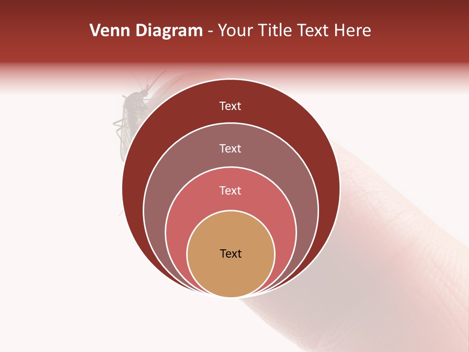 Culex Blood Cutout PowerPoint Template