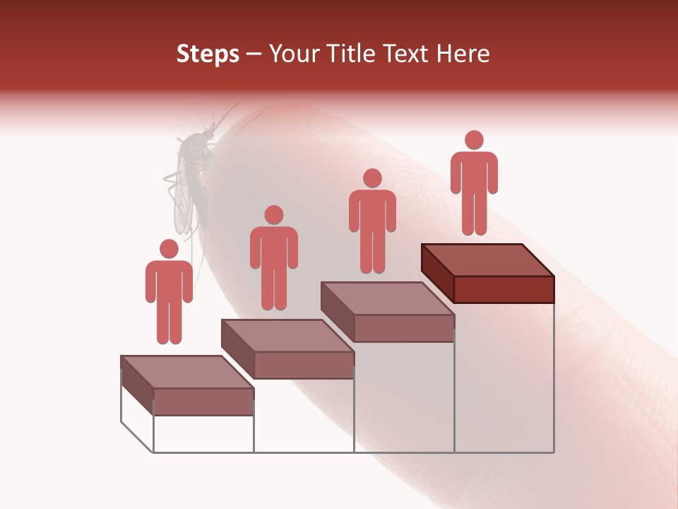Culex Blood Cutout PowerPoint Template