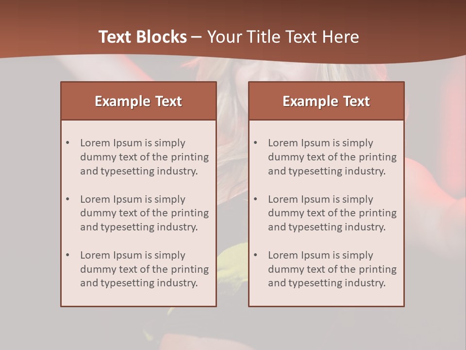 Microphone Fado Woman PowerPoint Template