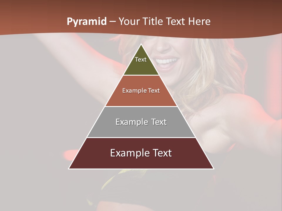 Microphone Fado Woman PowerPoint Template