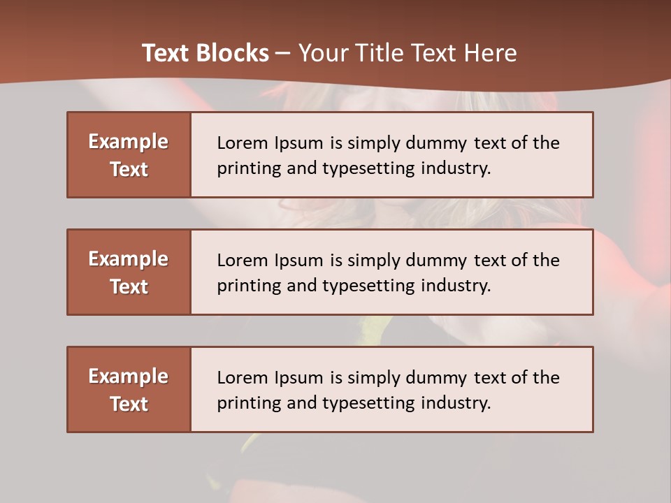 Microphone Fado Woman PowerPoint Template