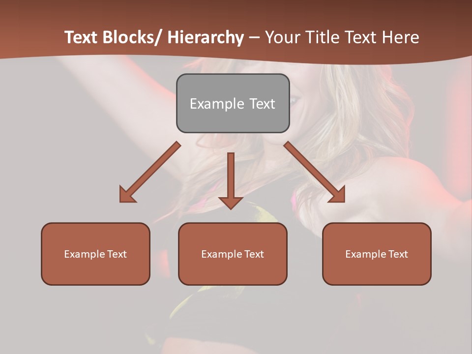 Microphone Fado Woman PowerPoint Template