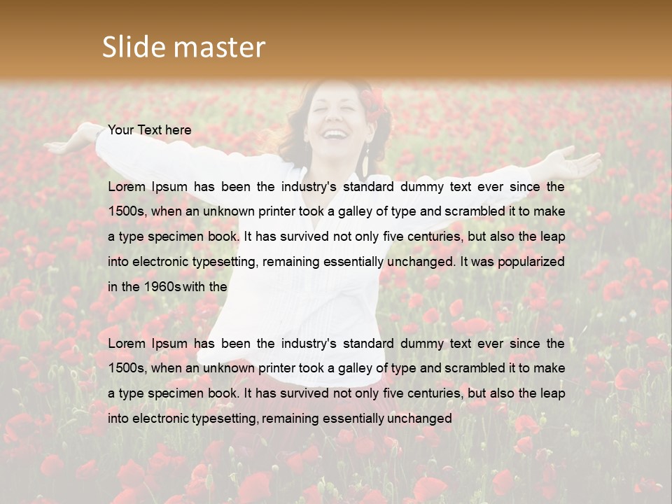 Sunny Nature Trust PowerPoint Template