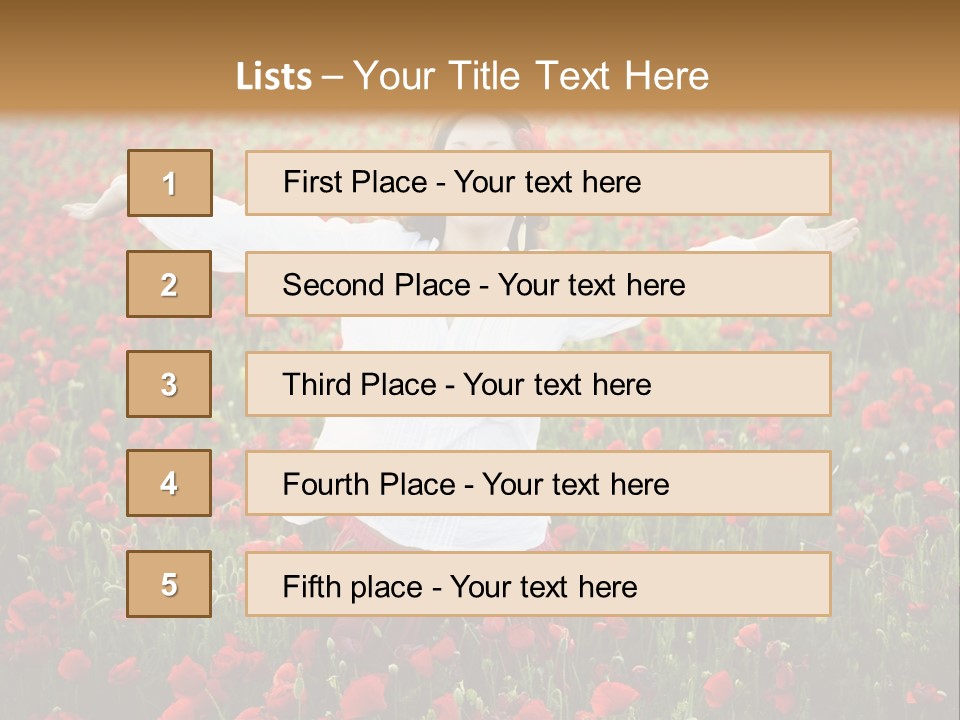 Sunny Nature Trust PowerPoint Template
