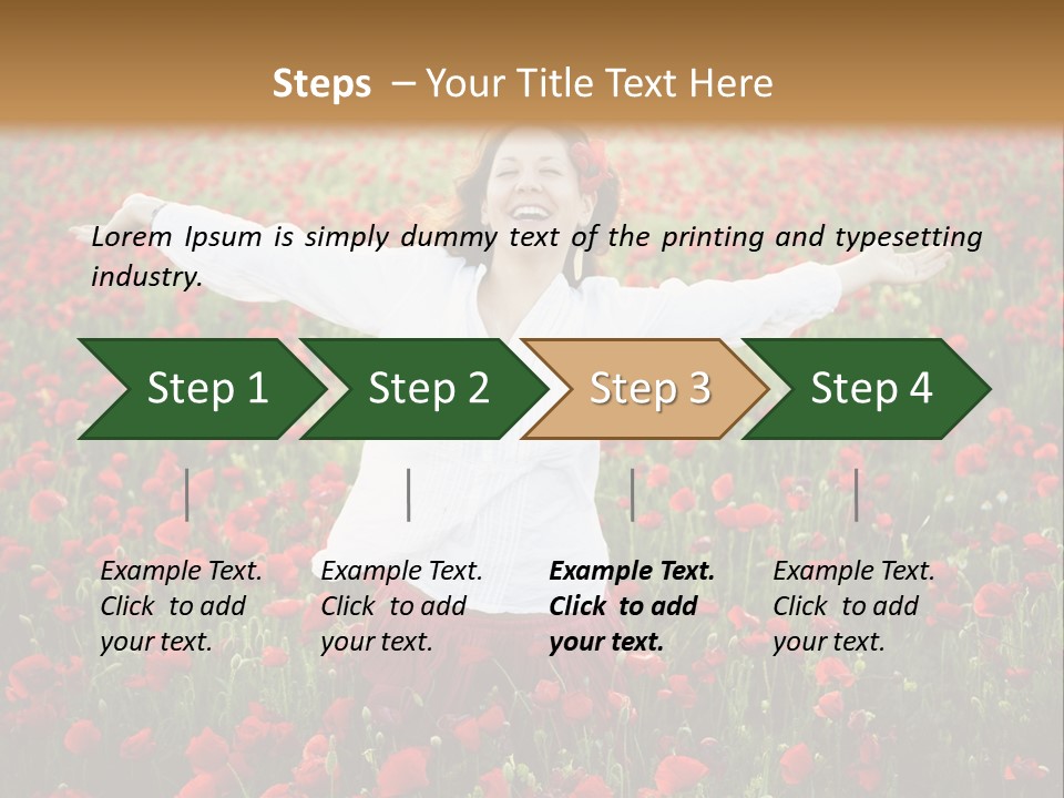 Sunny Nature Trust PowerPoint Template