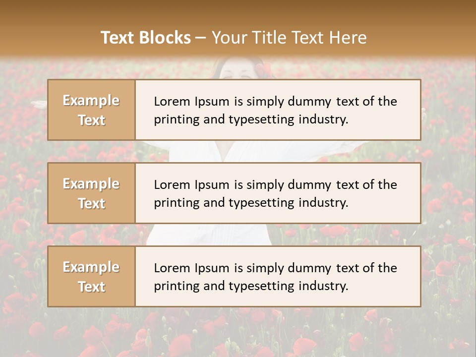 Sunny Nature Trust PowerPoint Template