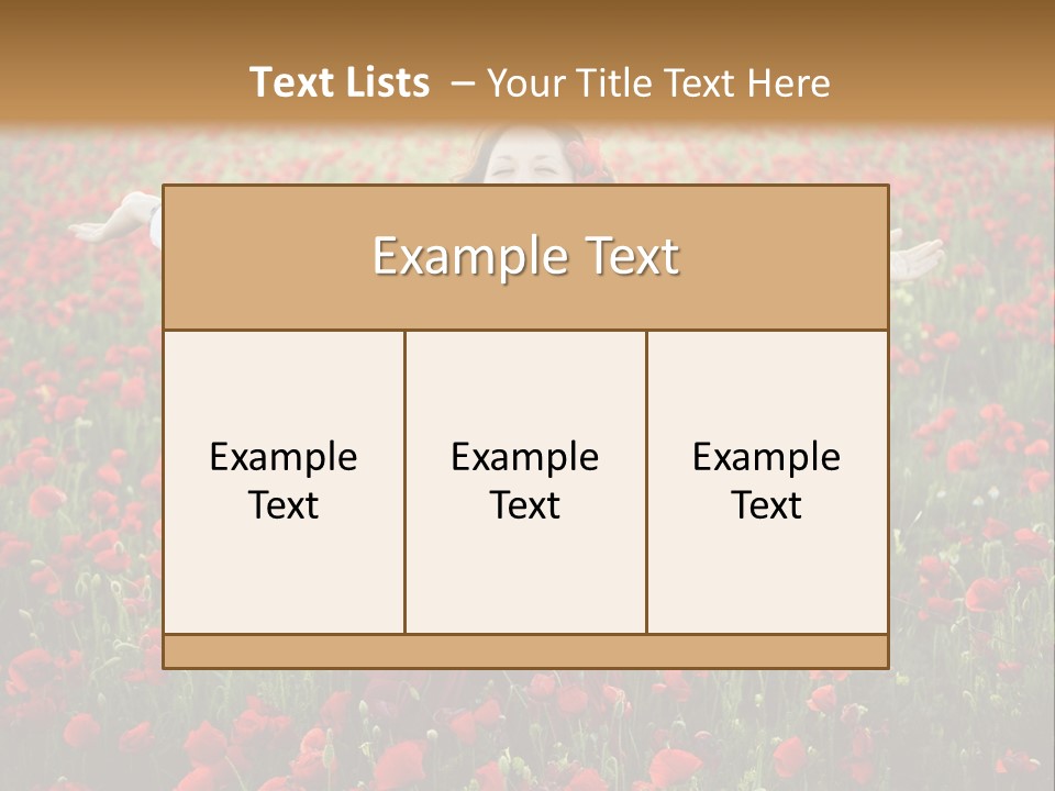 Sunny Nature Trust PowerPoint Template