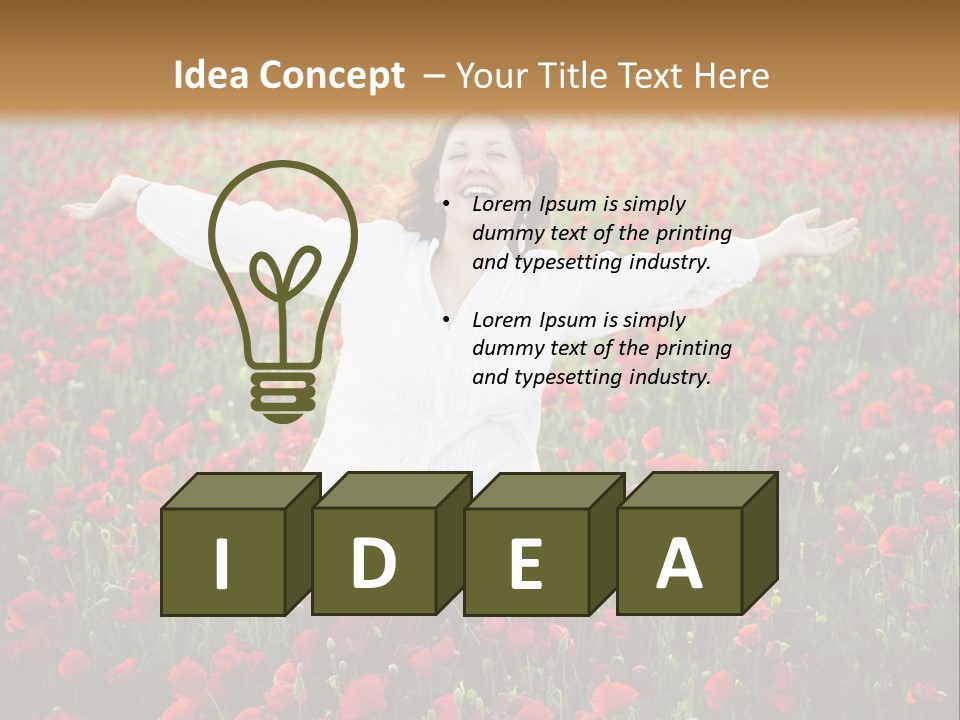 Sunny Nature Trust PowerPoint Template