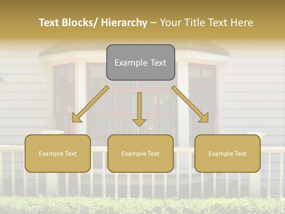 Wall Fence Green PowerPoint Template