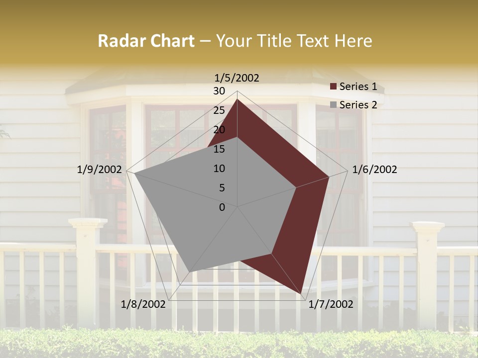 Wall Fence Green PowerPoint Template