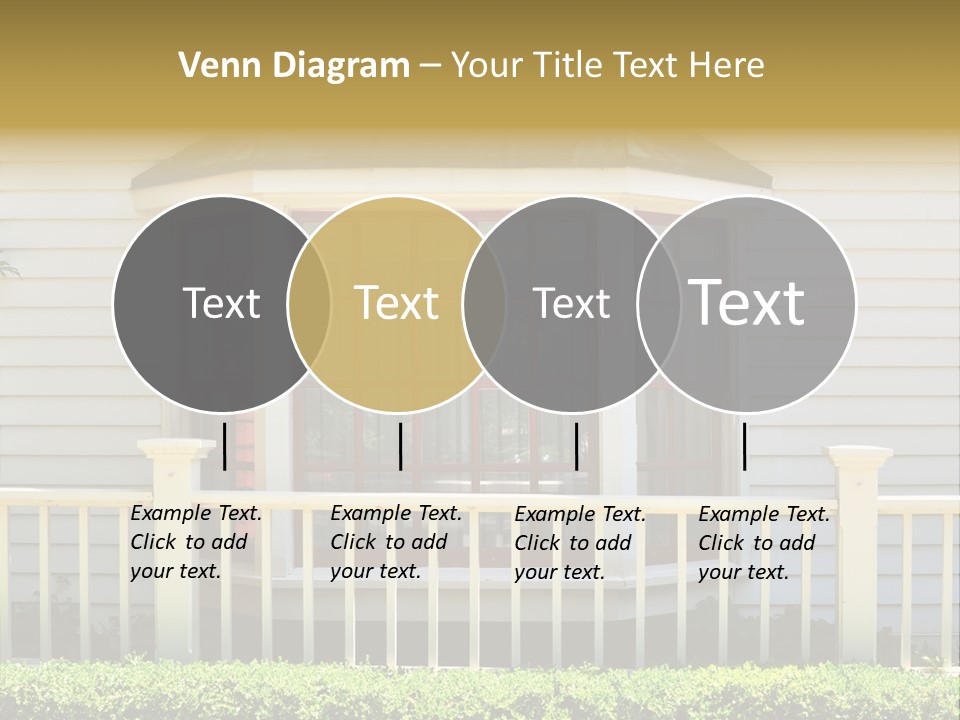 Wall Fence Green PowerPoint Template