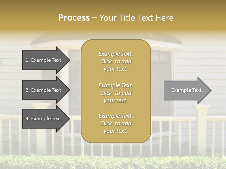 Wall Fence Green PowerPoint Template