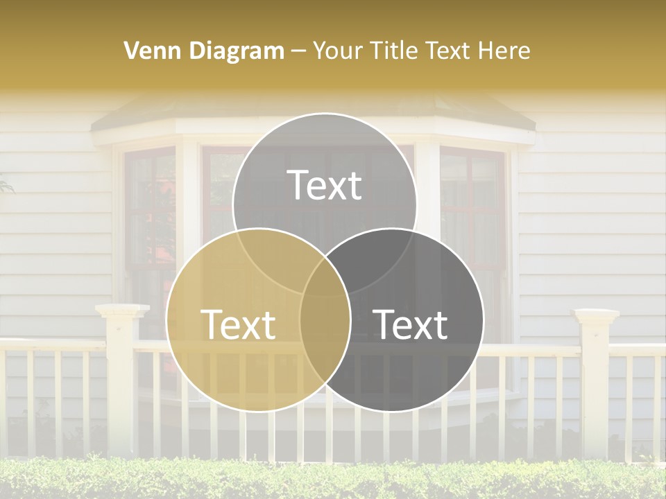 Wall Fence Green PowerPoint Template