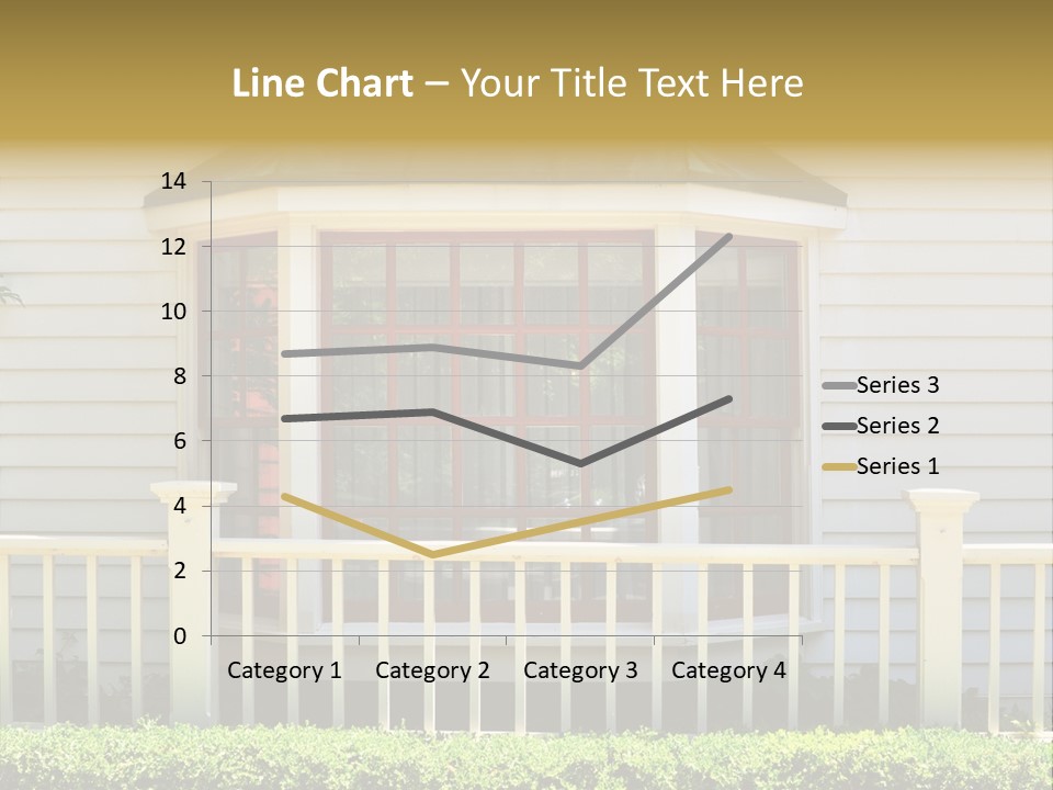 Wall Fence Green PowerPoint Template