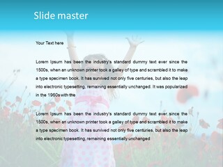 Inspired Grass Cute PowerPoint Template