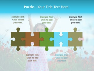 Inspired Grass Cute PowerPoint Template