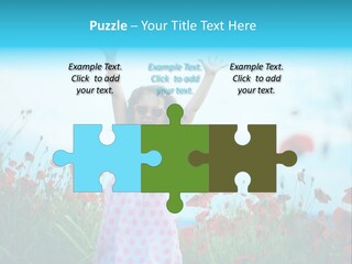 Inspired Grass Cute PowerPoint Template