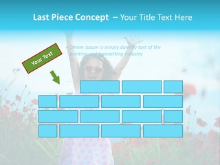 Inspired Grass Cute PowerPoint Template