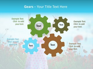 Inspired Grass Cute PowerPoint Template