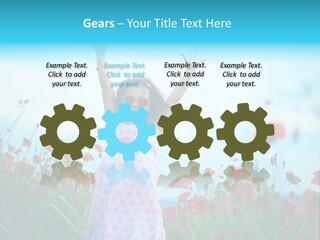 Inspired Grass Cute PowerPoint Template