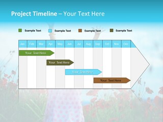 Inspired Grass Cute PowerPoint Template