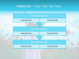 Inspired Grass Cute PowerPoint Template