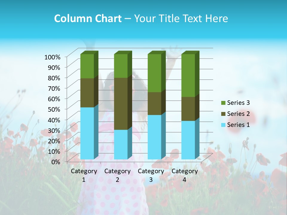 Inspired Grass Cute PowerPoint Template