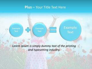 Inspired Grass Cute PowerPoint Template