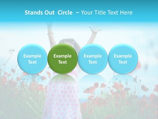 Inspired Grass Cute PowerPoint Template