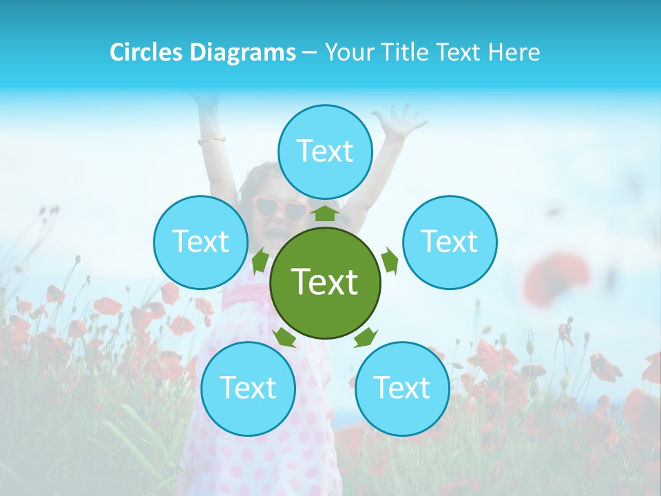 Inspired Grass Cute PowerPoint Template