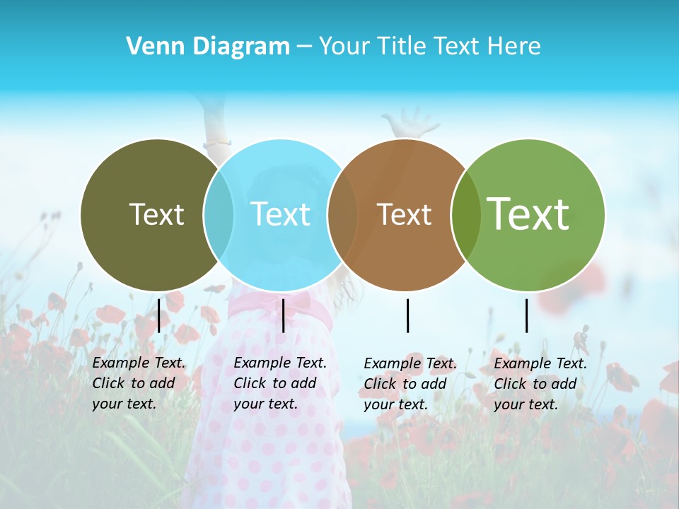 Inspired Grass Cute PowerPoint Template