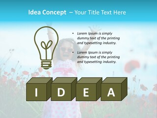 Inspired Grass Cute PowerPoint Template