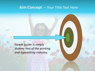 Inspired Grass Cute PowerPoint Template