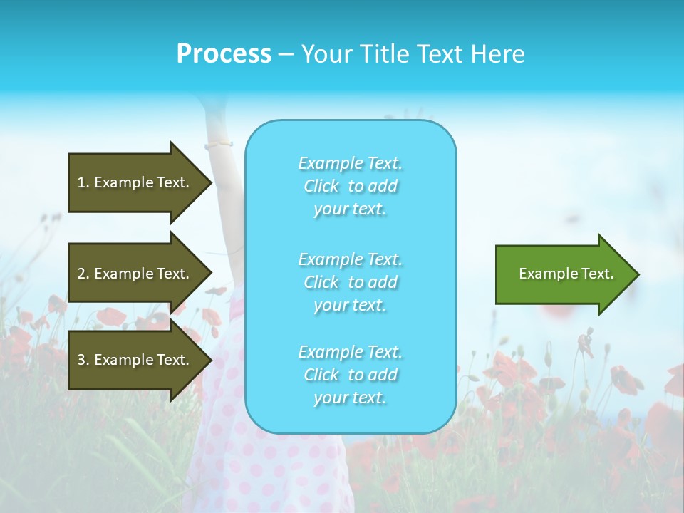 Inspired Grass Cute PowerPoint Template