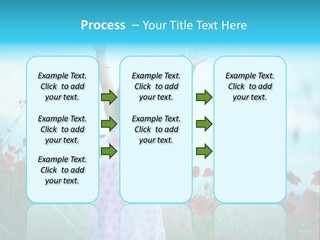 Inspired Grass Cute PowerPoint Template