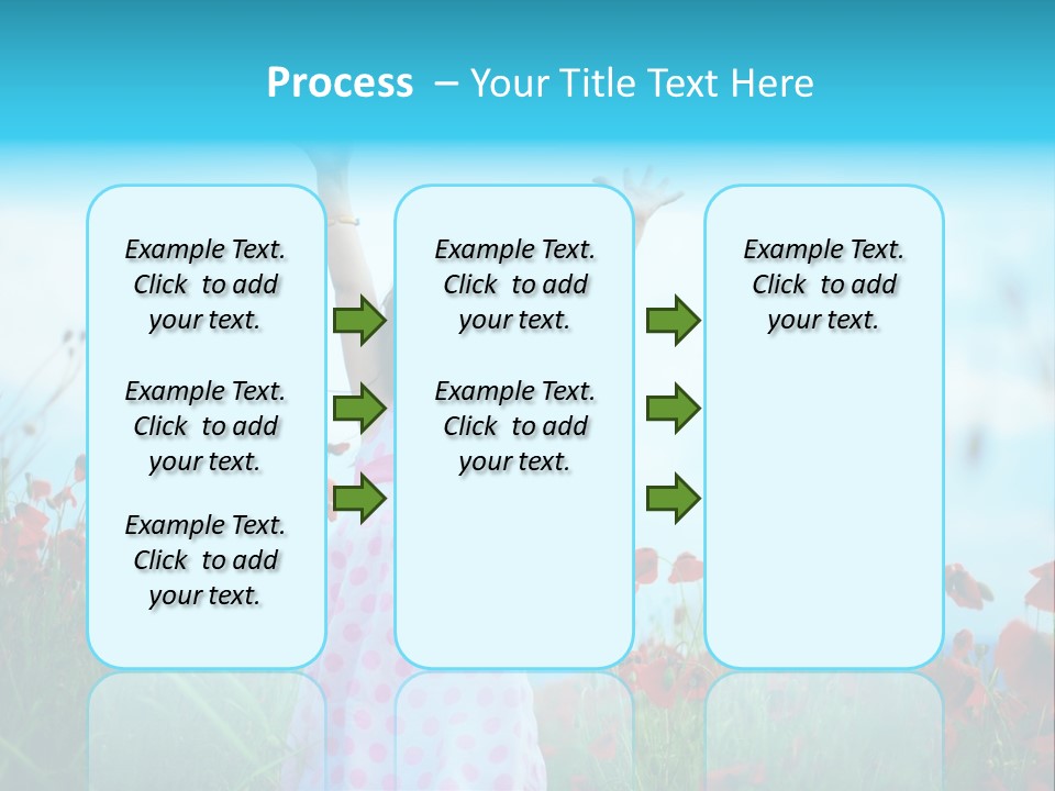 Inspired Grass Cute PowerPoint Template