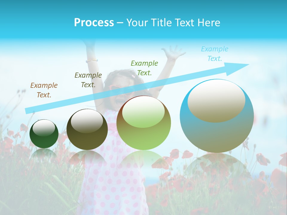 Inspired Grass Cute PowerPoint Template