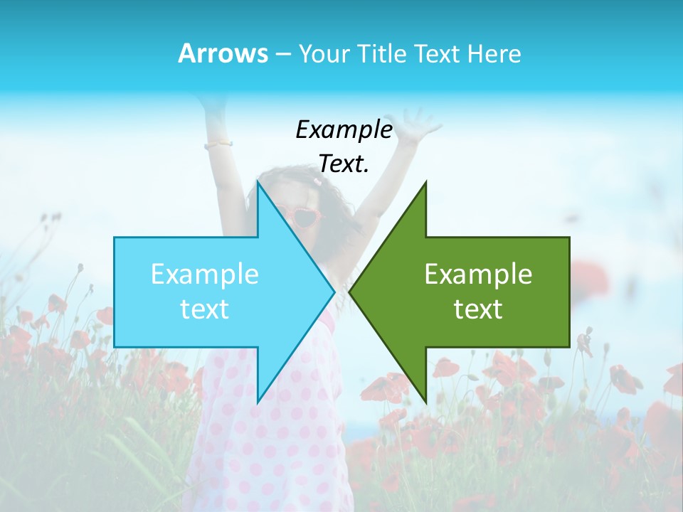 Inspired Grass Cute PowerPoint Template