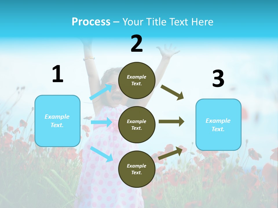 Inspired Grass Cute PowerPoint Template