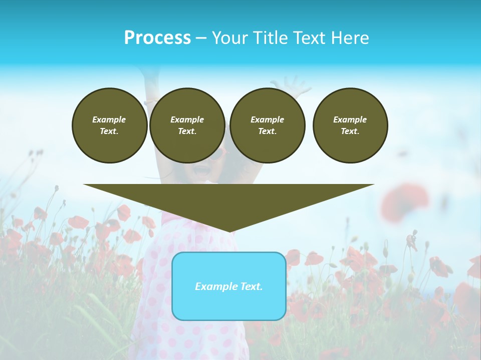 Inspired Grass Cute PowerPoint Template