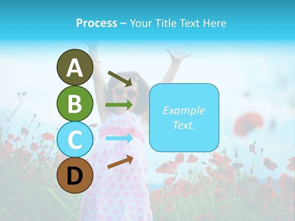 Inspired Grass Cute PowerPoint Template