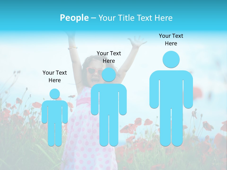 Inspired Grass Cute PowerPoint Template