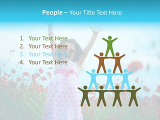 Inspired Grass Cute PowerPoint Template