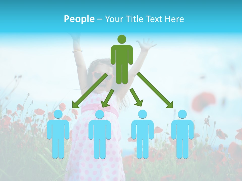 Inspired Grass Cute PowerPoint Template