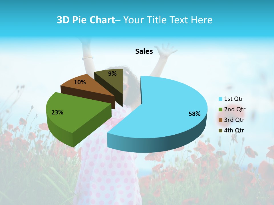Inspired Grass Cute PowerPoint Template