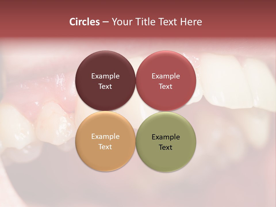 Mirror Exam Mouth PowerPoint Template