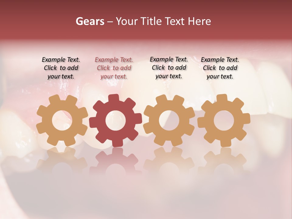 Mirror Exam Mouth PowerPoint Template