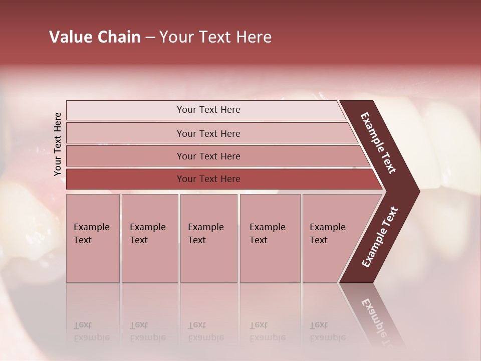 Mirror Exam Mouth PowerPoint Template