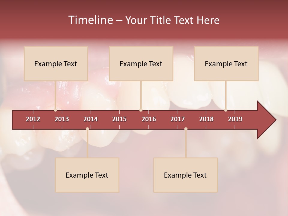 Mirror Exam Mouth PowerPoint Template